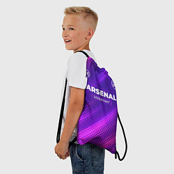 Рюкзак-мешок Arsenal legendary sport grunge, цвет: 3D-принт — фото 2