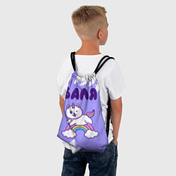 Рюкзак-мешок Валя кошка единорожка, цвет: 3D-принт — фото 2