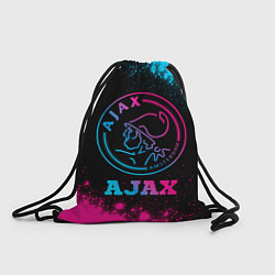 Рюкзак-мешок Ajax - neon gradient, цвет: 3D-принт