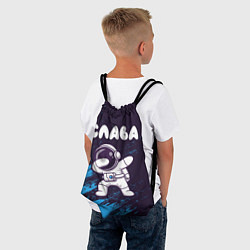 Рюкзак-мешок Слава даб космонавт, цвет: 3D-принт — фото 2
