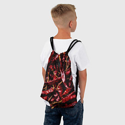 Рюкзак-мешок Перчики чили, цвет: 3D-принт — фото 2
