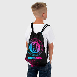Рюкзак-мешок Chelsea - neon gradient, цвет: 3D-принт — фото 2