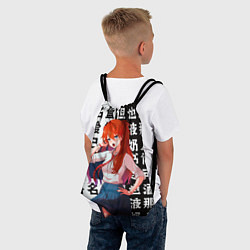 Рюкзак-мешок Аска школьница, цвет: 3D-принт — фото 2
