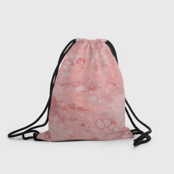 Рюкзак-мешок Розовые волны, цвет: 3D-принт