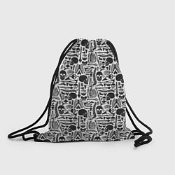 Рюкзак-мешок Части скелета, цвет: 3D-принт