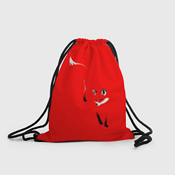Рюкзак-мешок Красная лиса, цвет: 3D-принт