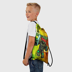Рюкзак-мешок Minecraft - Мастер Чиф, цвет: 3D-принт — фото 2