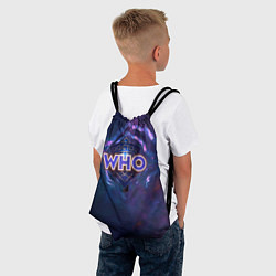 Рюкзак-мешок Новый Доктор Кто, цвет: 3D-принт — фото 2