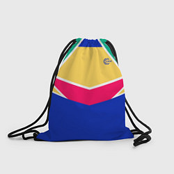 Рюкзак-мешок FIRM ретро раскраска, цвет: 3D-принт