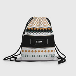 Рюкзак-мешок FIRM как свитер из детства, цвет: 3D-принт