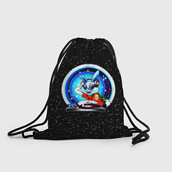 Рюкзак-мешок Кролик Ди-джей, цвет: 3D-принт