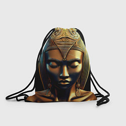 Мешок для обуви Нейросеть - золотая статуя египетской царицы