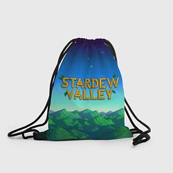 Рюкзак-мешок Горы Stardew Valley, цвет: 3D-принт