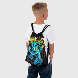 Рюкзак-мешок Blink 182 rabbit, цвет: 3D-принт — фото 2