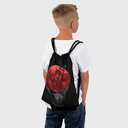 Рюкзак-мешок Рюк и красное яблоко, цвет: 3D-принт — фото 2