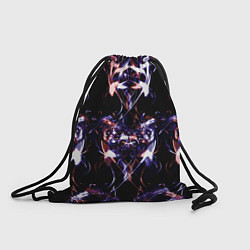 Рюкзак-мешок Абстракция-Неон, цвет: 3D-принт