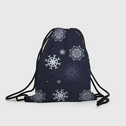 Рюкзак-мешок Снежная ночь, цвет: 3D-принт