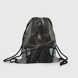 Рюкзак-мешок Bloodborne охотник, цвет: 3D-принт