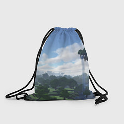 Рюкзак-мешок Minecraft мир, цвет: 3D-принт