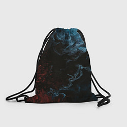 Рюкзак-мешок Красно синее небо, цвет: 3D-принт
