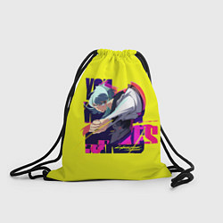 Рюкзак-мешок Киберпанк Бегущие по краю - Люси, цвет: 3D-принт