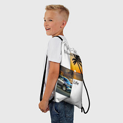 Рюкзак-мешок Miami Life, цвет: 3D-принт — фото 2