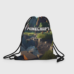 Рюкзак-мешок Minecraft real life, цвет: 3D-принт