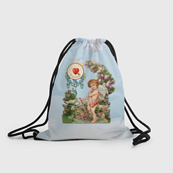 Рюкзак-мешок День святого Валентина купидон, цвет: 3D-принт