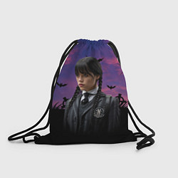 Рюкзак-мешок Wednesday Addams, цвет: 3D-принт