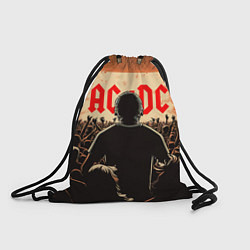 Рюкзак-мешок На рок концерте, цвет: 3D-принт