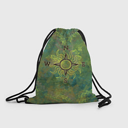 Рюкзак-мешок Солнечный компас, цвет: 3D-принт