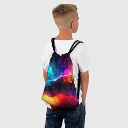 Рюкзак-мешок Космос, созданный нейросетью, цвет: 3D-принт — фото 2