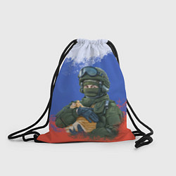 Рюкзак-мешок Своих не бросаем, цвет: 3D-принт