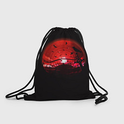 Рюкзак-мешок Кружащие вороны, цвет: 3D-принт