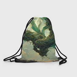 Рюкзак-мешок Рисунок нейросети, цвет: 3D-принт