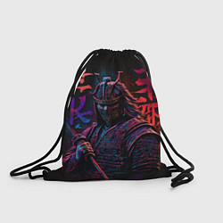 Рюкзак-мешок Самурай неон, цвет: 3D-принт