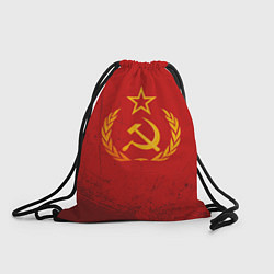 Рюкзак-мешок СССР серп и молот, цвет: 3D-принт
