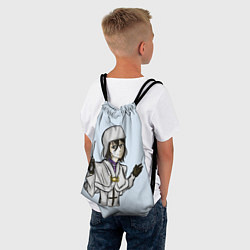 Рюкзак-мешок Портрет персонажа аниме, цвет: 3D-принт — фото 2