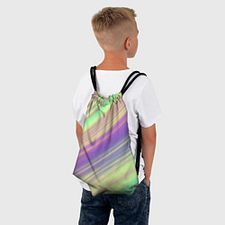 Рюкзак-мешок Весенние переливы, цвет: 3D-принт — фото 2