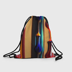 Рюкзак-мешок Жидкое стекло, цвет: 3D-принт