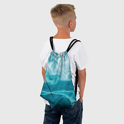 Рюкзак-мешок Морской бриз, цвет: 3D-принт — фото 2