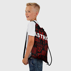 Рюкзак-мешок Astro k-pop pattern, цвет: 3D-принт — фото 2