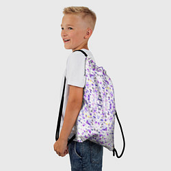 Рюкзак-мешок Сердечки паттерн, цвет: 3D-принт — фото 2