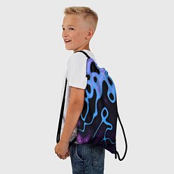 Рюкзак-мешок Смешение фракций, цвет: 3D-принт — фото 2
