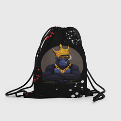 Рюкзак-мешок Крутая горилла, цвет: 3D-принт