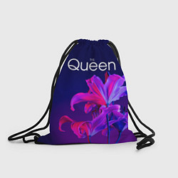 Рюкзак-мешок The Queen Королева и цветы, цвет: 3D-принт
