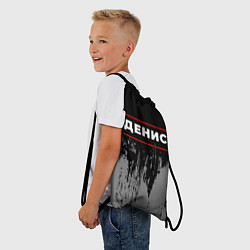 Рюкзак-мешок Денис - в рамке красного цвета, цвет: 3D-принт — фото 2