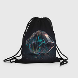 Рюкзак-мешок Камень кристалл во тьме, цвет: 3D-принт