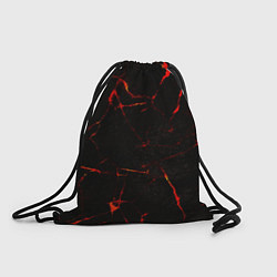 Рюкзак-мешок Прожилки магмы, цвет: 3D-принт