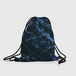 Рюкзак-мешок Нейросети абстракция, цвет: 3D-принт